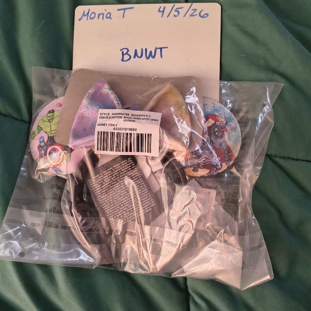 2024 Disney Marvel Women Artist Series Loungefly ears